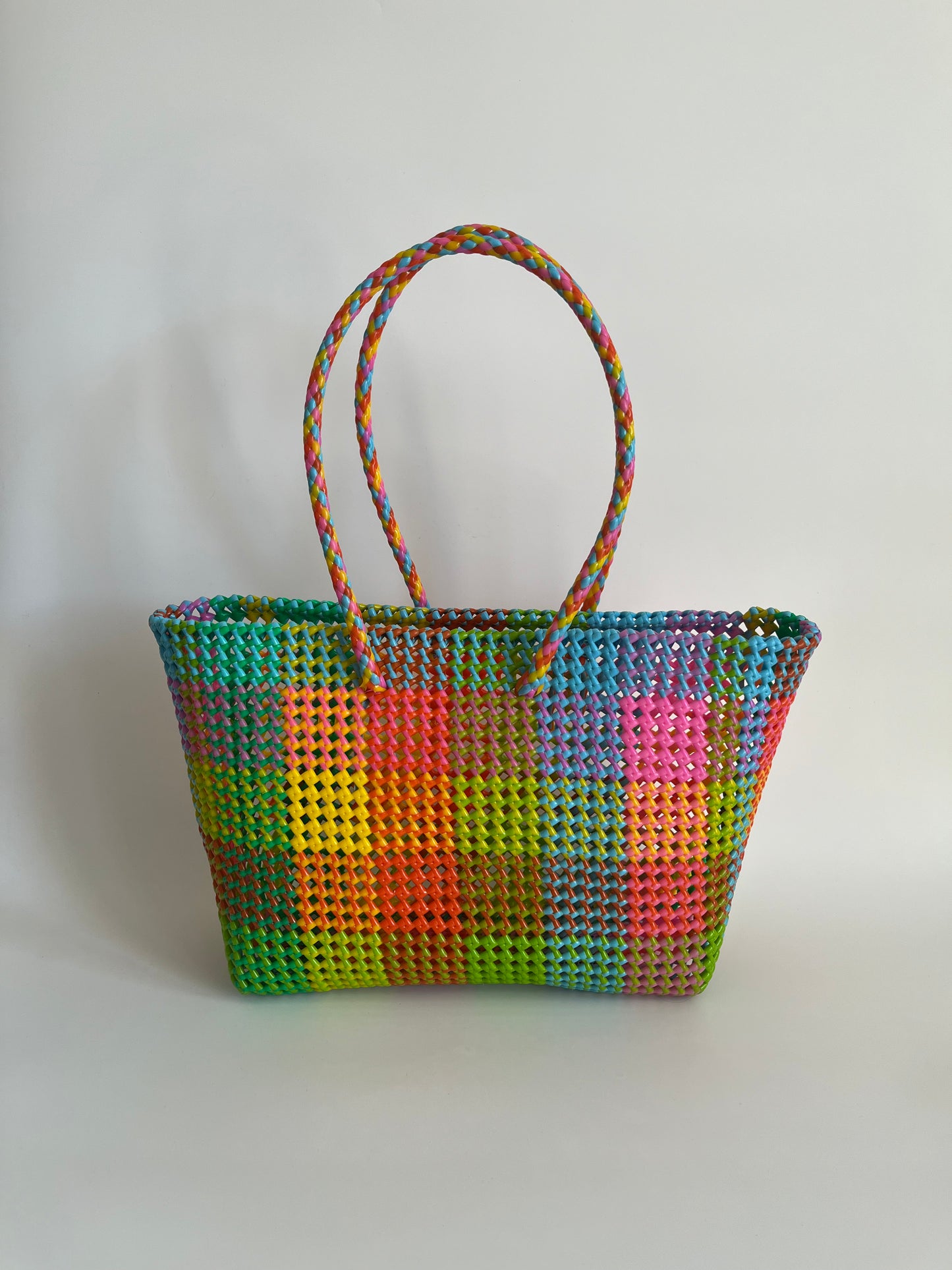 N°367L - SAC COLORÉ - GRAND - multicolors