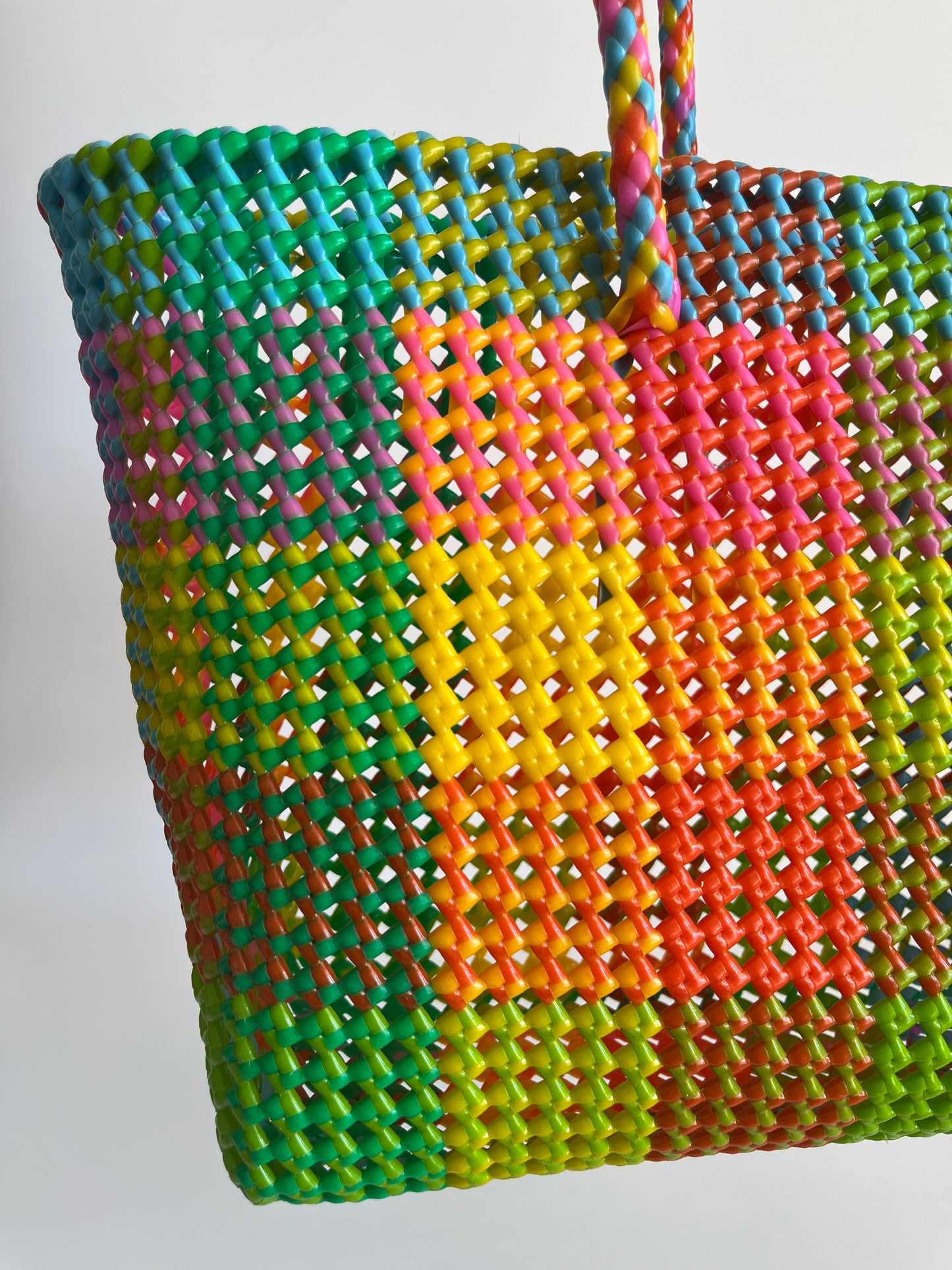 N°367L - SAC COLORÉ - GRAND - multicolors