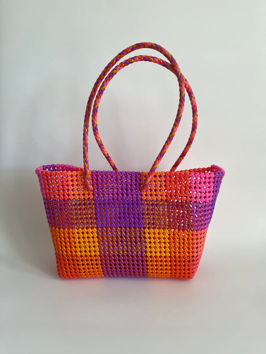 N°309L - SAC COLORÉ - GRAND - multicolors