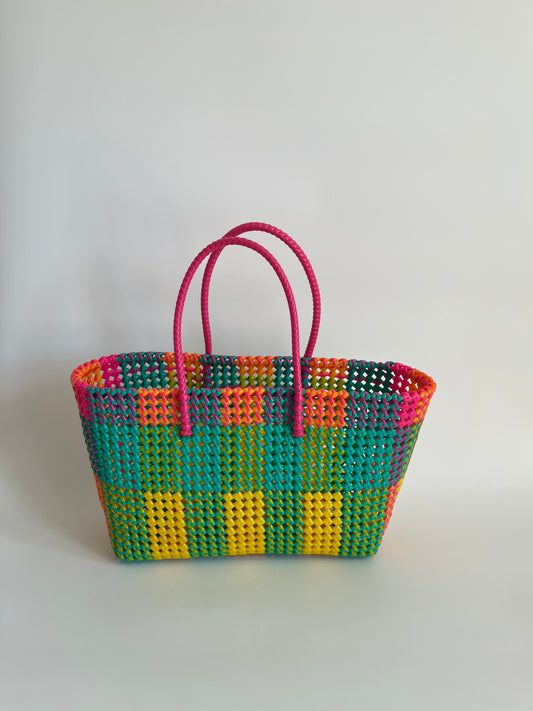 N°179L - SAC COLORÉ - GRAND - multicolors