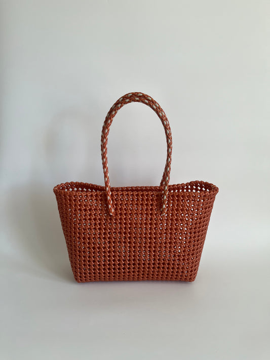 N°315M - SAC COLORÉ - MOYEN - bronze (touche d'écru)