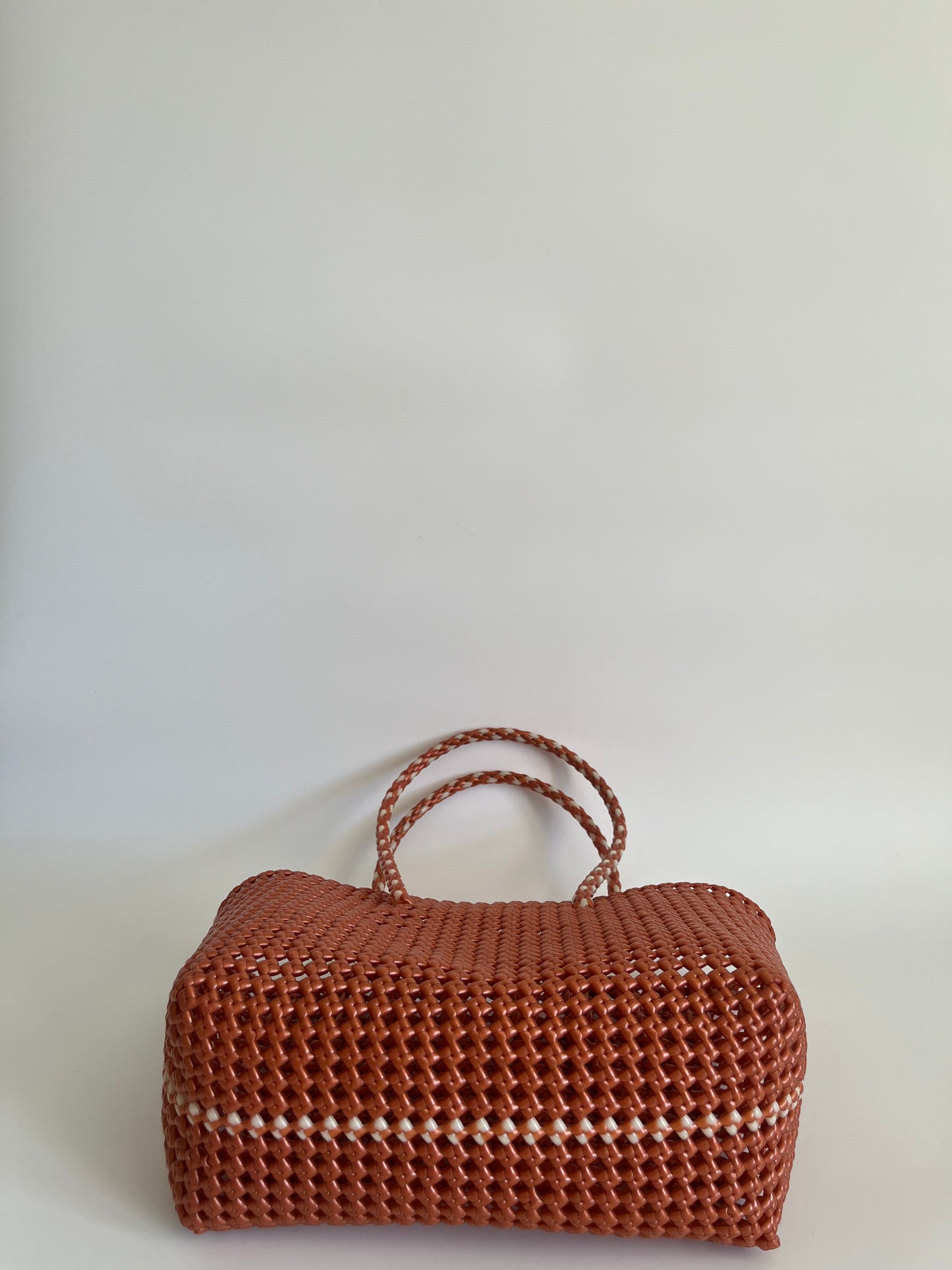 N°315M - SAC COLORÉ - MOYEN - bronze (touche d'écru)