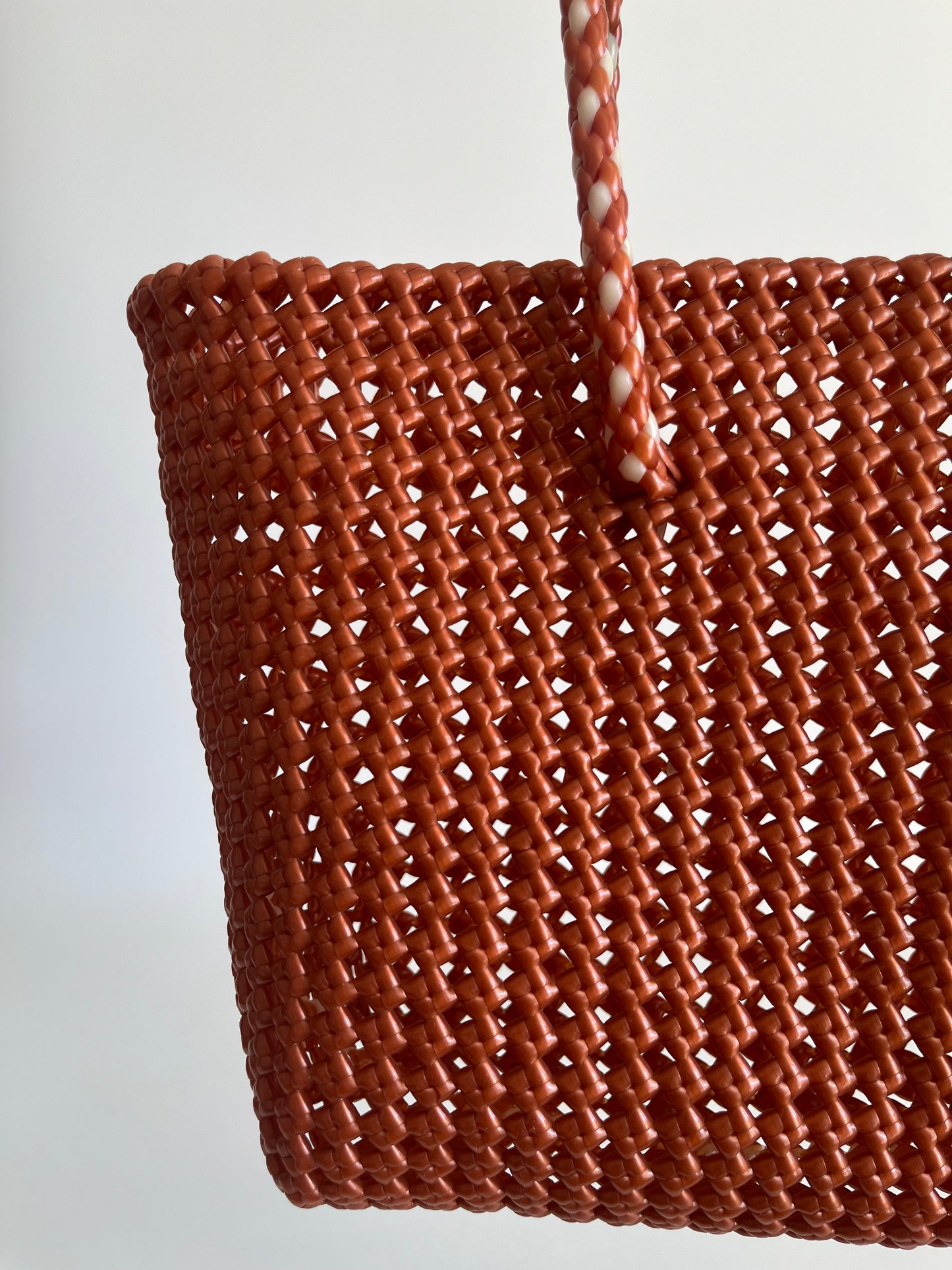 N°315M - SAC COLORÉ - MOYEN - bronze (touche d'écru)