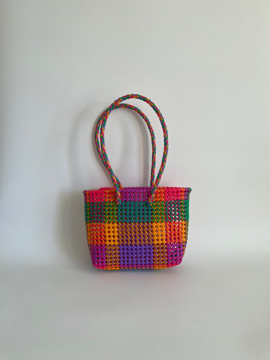 N°381S - SAC COLORÉ - PETIT - multicolors