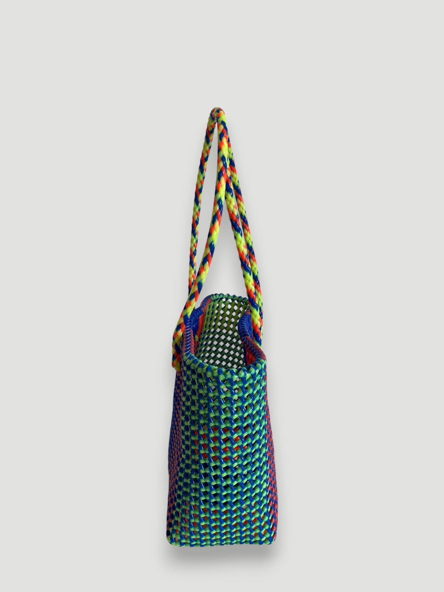 N°396M - SAC PANIER IMPARFAIT - MOYEN - multicolors