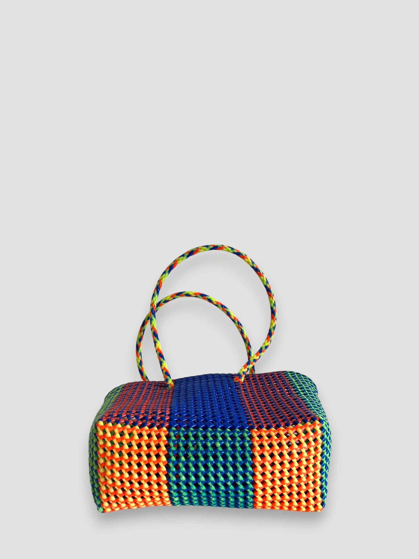 N°396M - SAC PANIER IMPARFAIT - MOYEN - multicolors