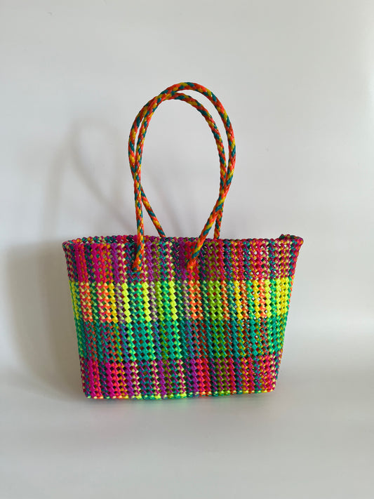 N°404L - SAC COLORÉ - GRAND - multicolors
