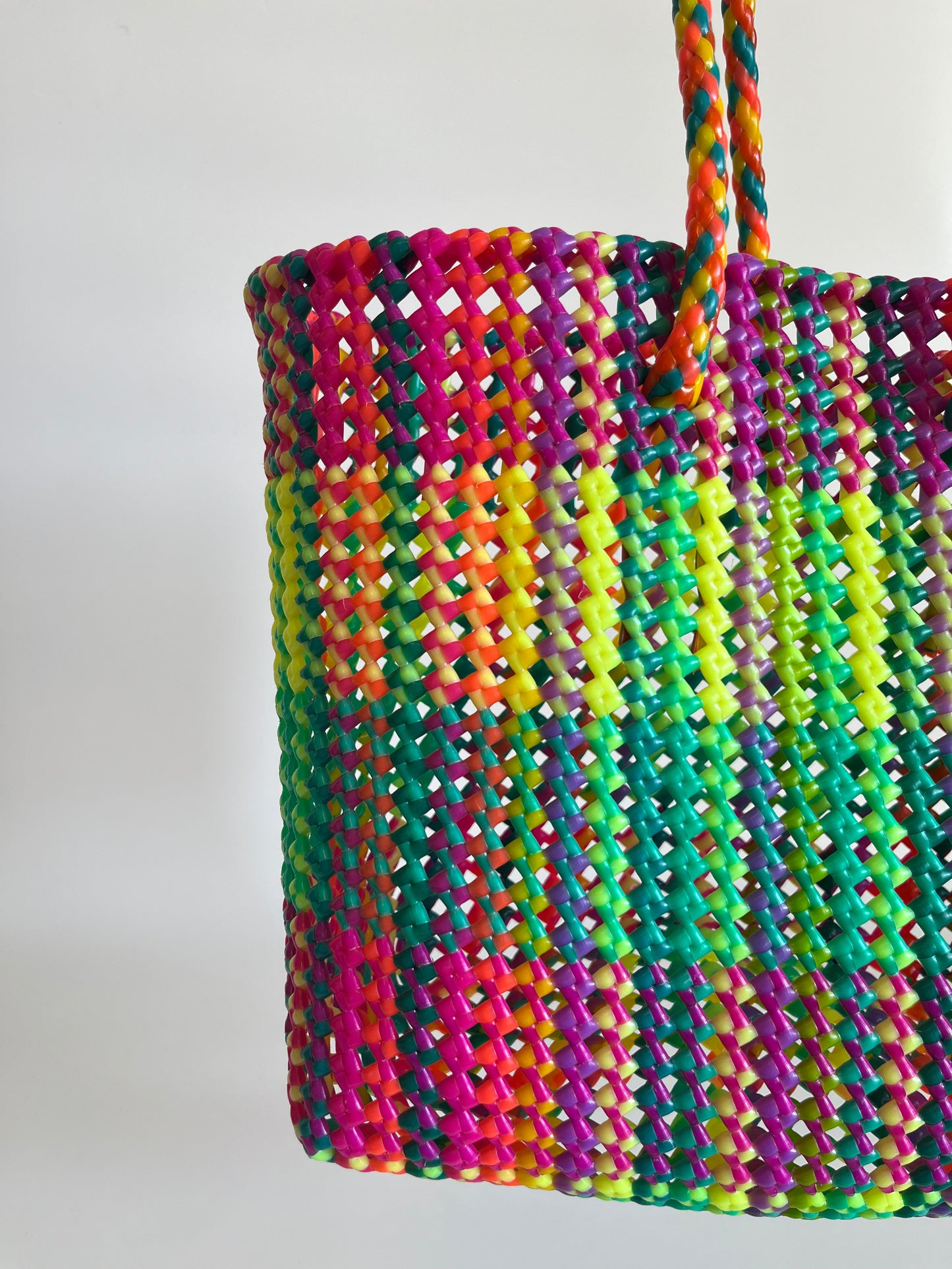 N°404L - SAC COLORÉ - GRAND - multicolors