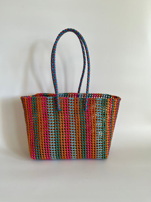 N°406L - SAC COLORÉ - GRAND - multicolors