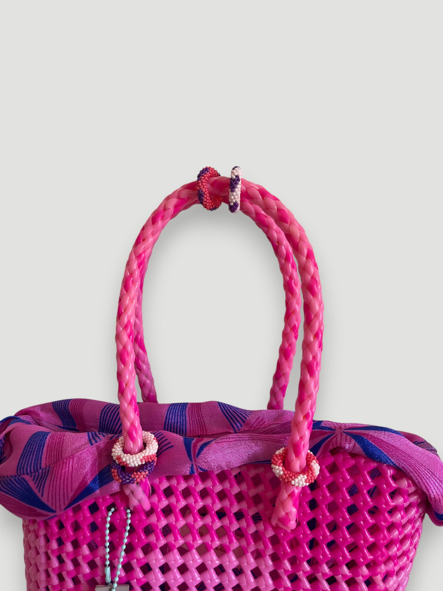 Set of customizable bag charms (colors &amp; patterns)