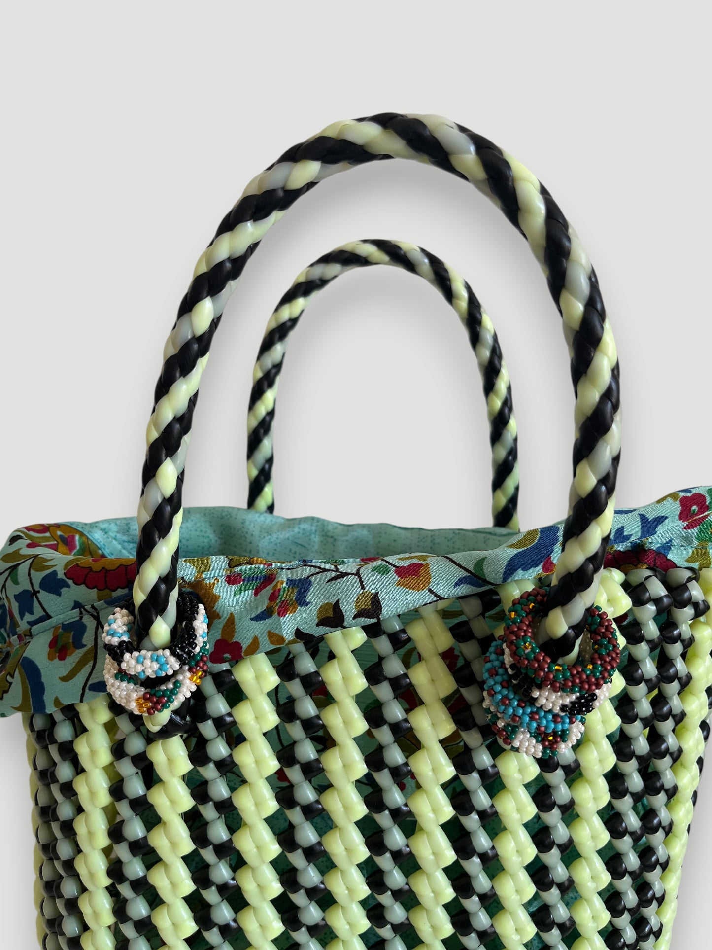 Set of customizable bag charms (colors &amp; patterns)