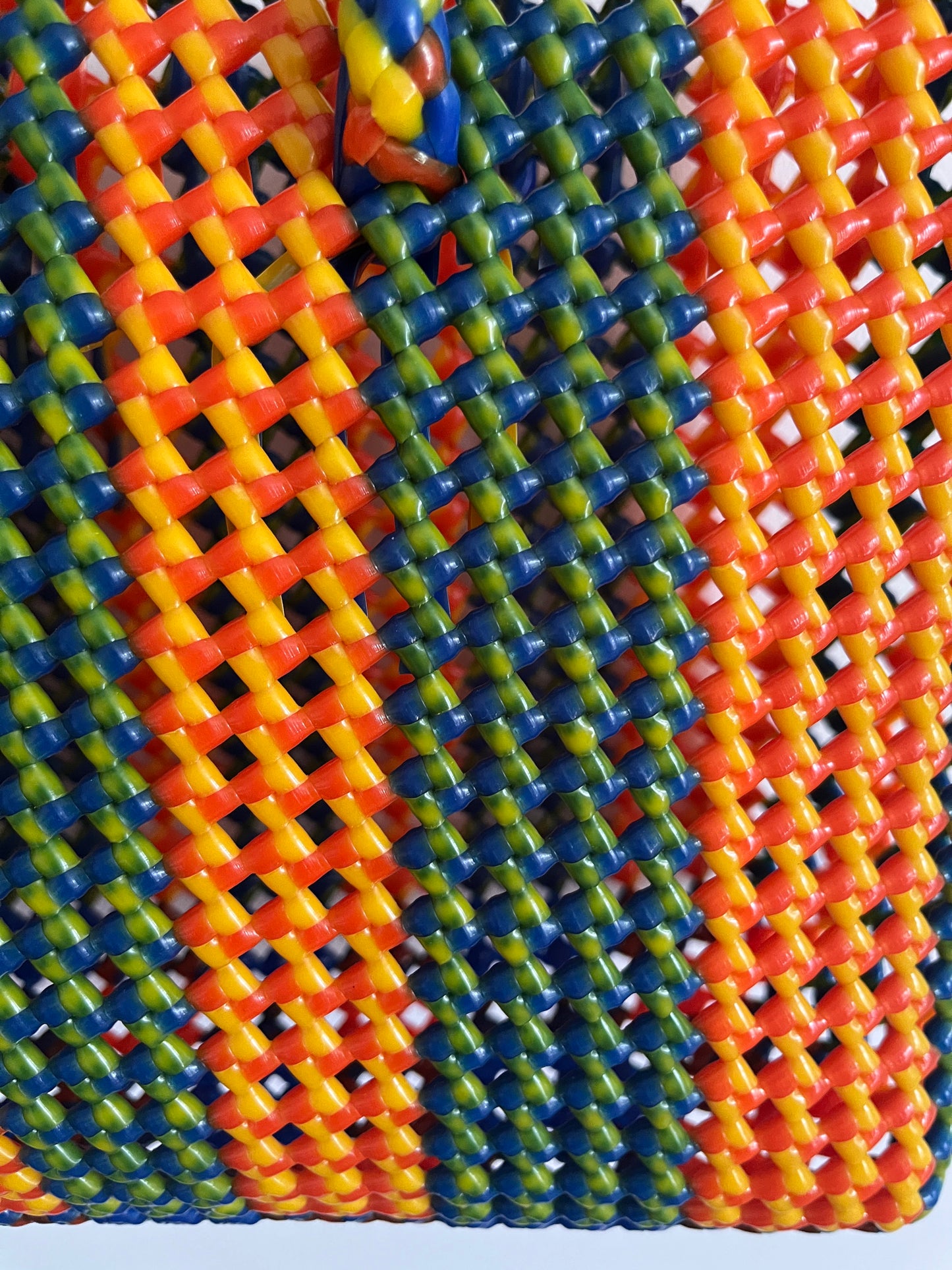 N°400M - SAC PANIER IMPARFAIT - MOYEN - multicolors