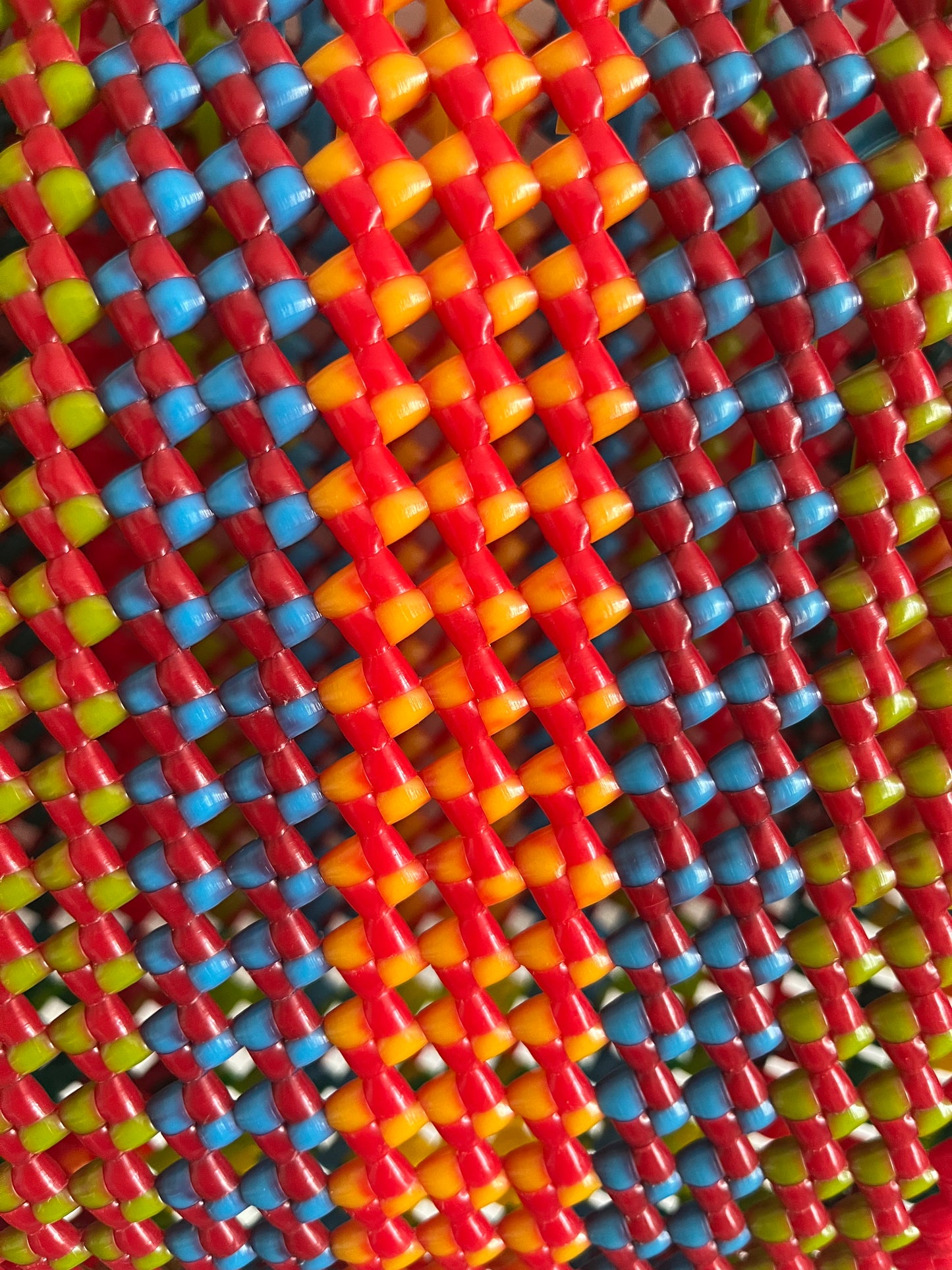 N°433M - SAC PANIER IMPARFAIT - MOYEN - multicolors