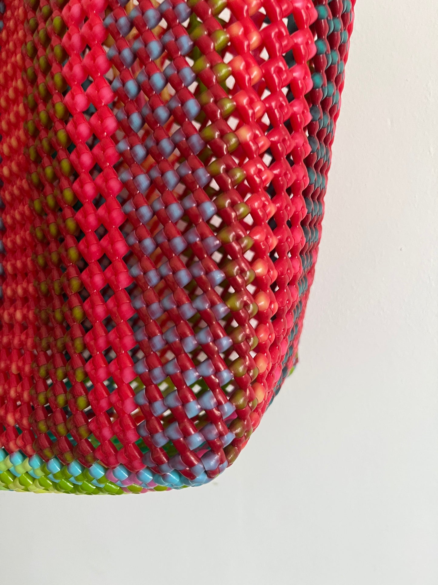 N°360L - SAC PANIER IMPARFAIT - GRAND - multicolors