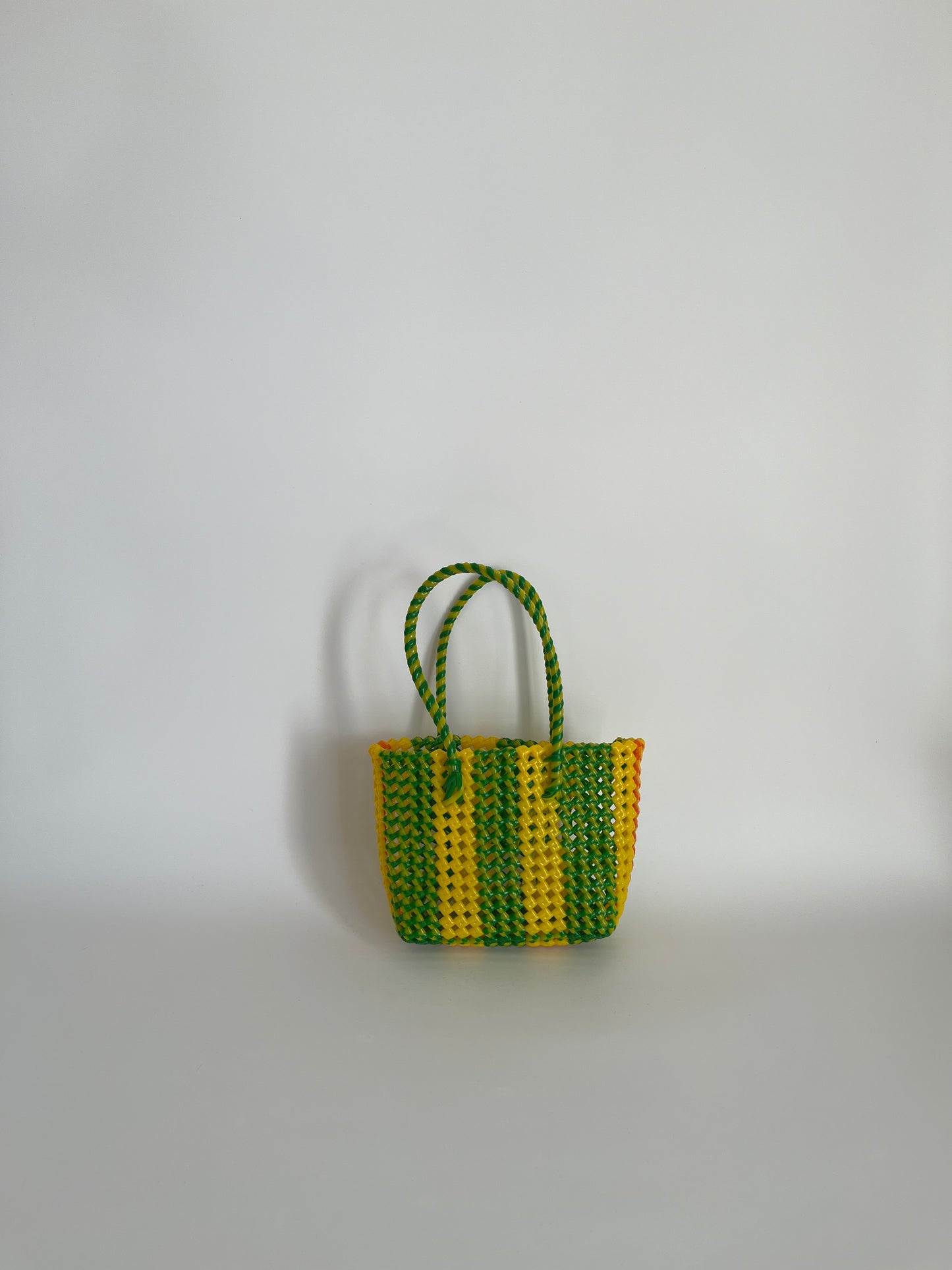 N°30XS - SAC IMPARFAIT - MINI - jaune & vert