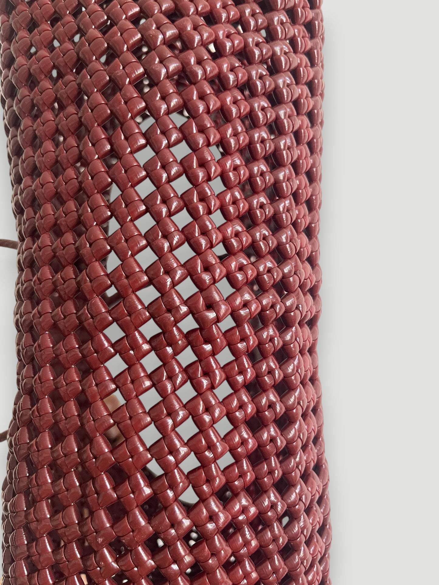 N°257M - SAC PANIER IMPARFAIT - MOYEN - bordeaux